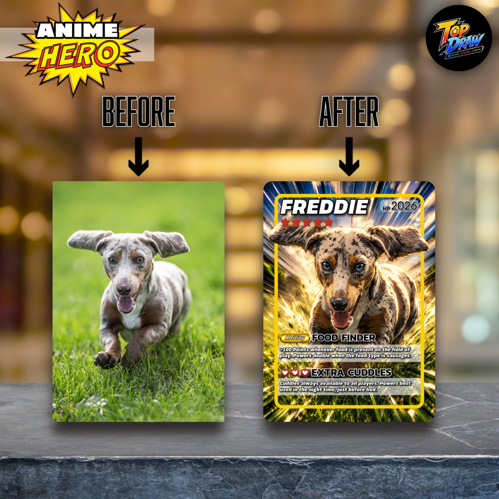 ANIME HERO - Custom Trading Card