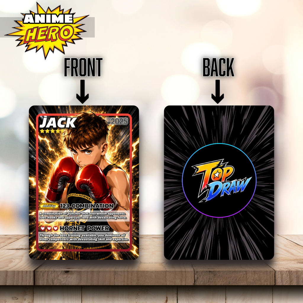 ANIME HERO - Custom Trading Card