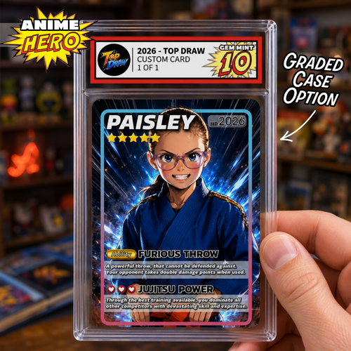 ANIME HERO - Custom Trading Card