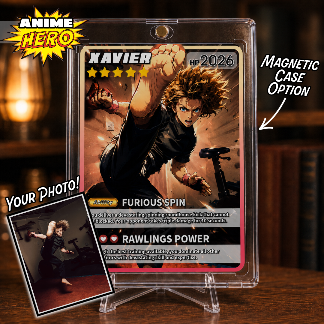 ANIME HERO - Custom Trading Card