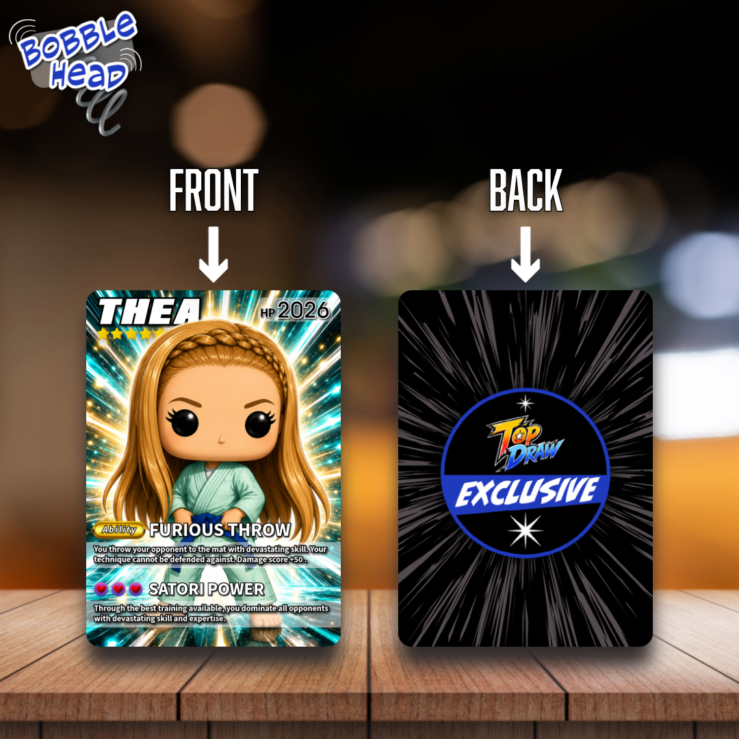 BOBBLEHEAD - CUSTOM TRADING CARD