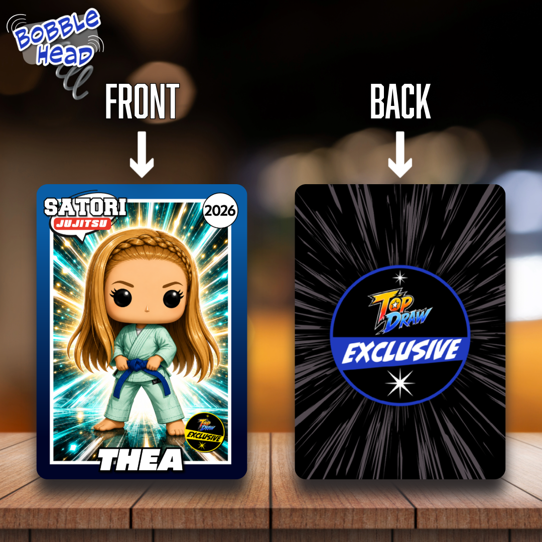 BOBBLE HEAD STYLE - Custom Trading Card