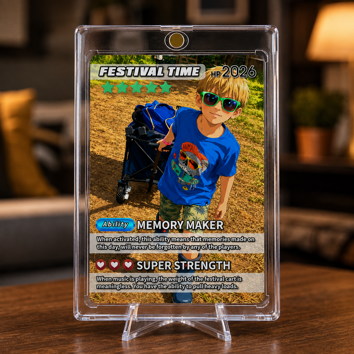 CLASSIC ANIME STYLE - Custom Trading Card