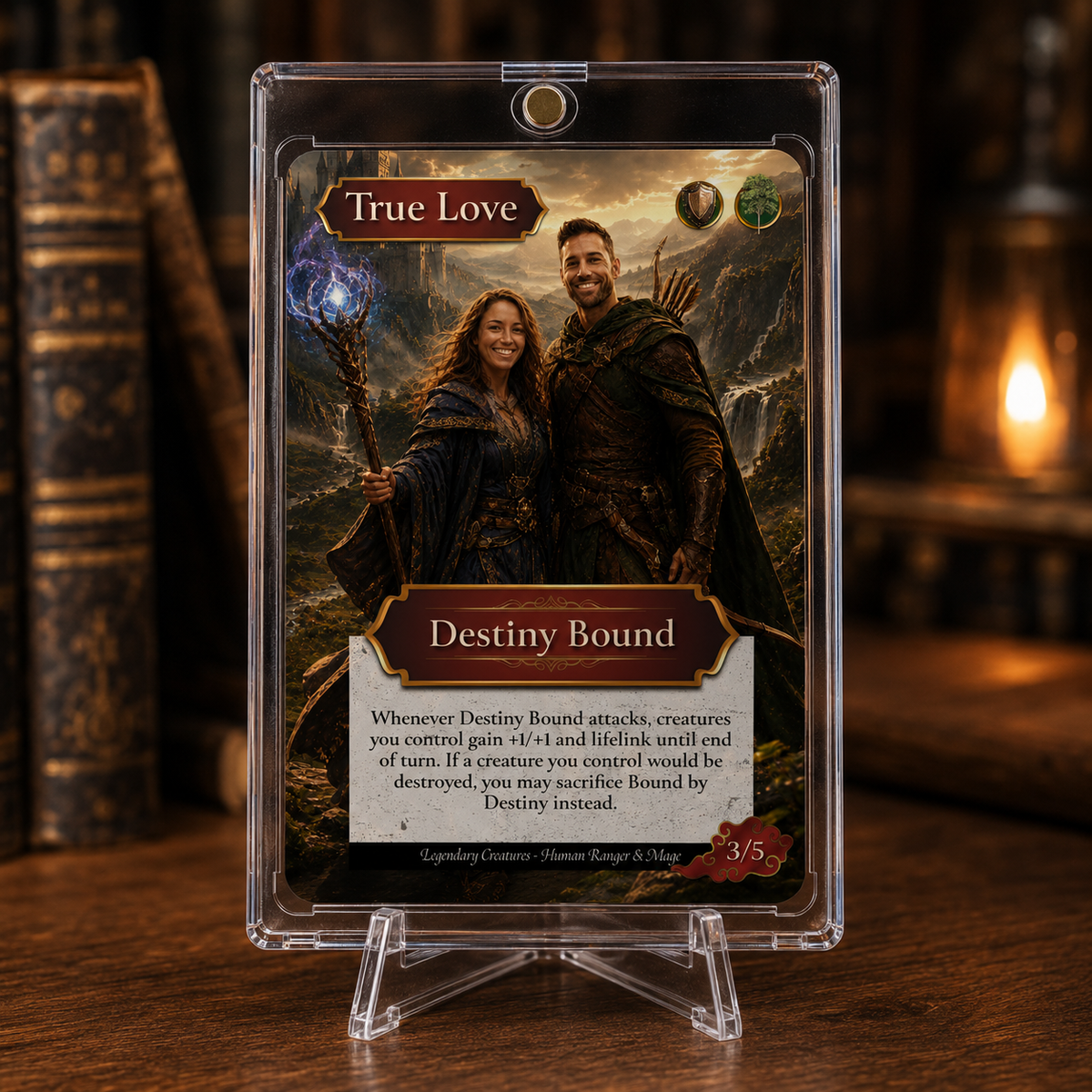 MAGIC & FANTASY STYLE - Custom Trading Card