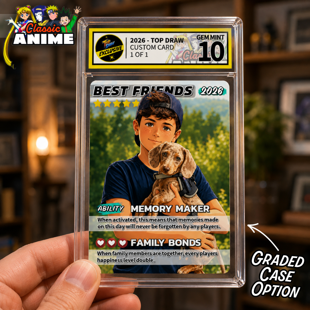 CLASSIC ANIME STYLE - Custom Trading Card