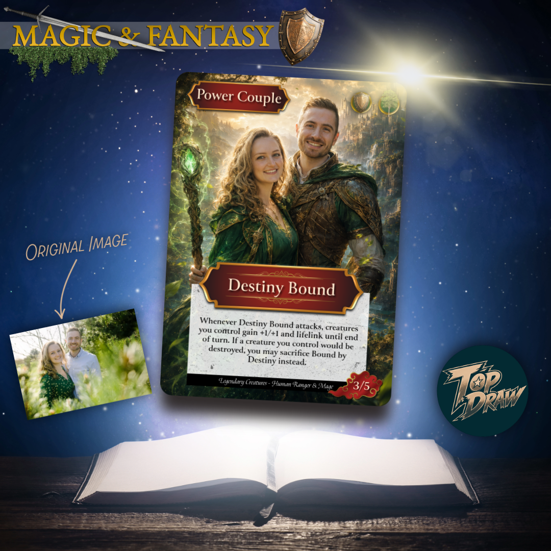 MAGIC & FANTASY - CUSTOM TRADING CARD