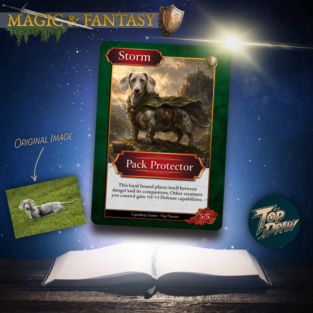 MAGIC & FANTASY STYLE - Custom Trading Card