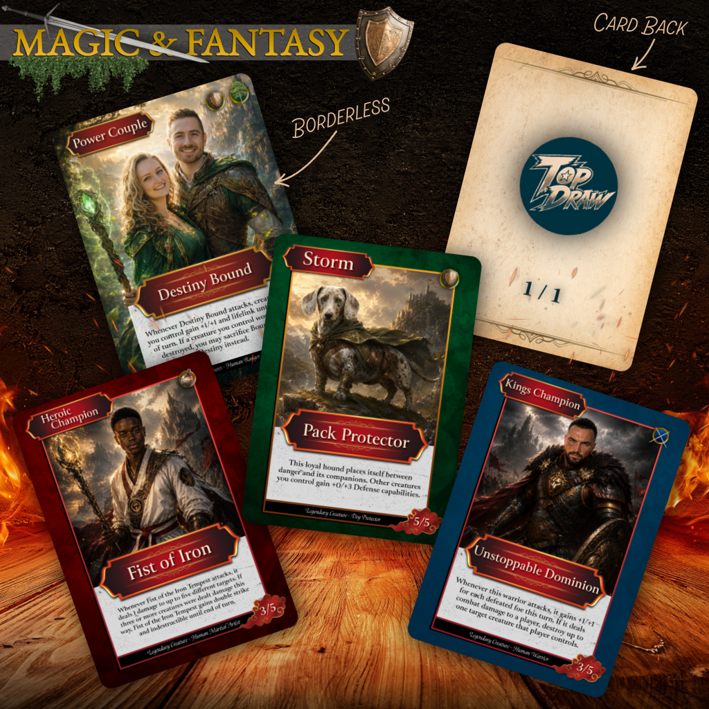 MAGIC & FANTASY - CUSTOM TRADING CARD