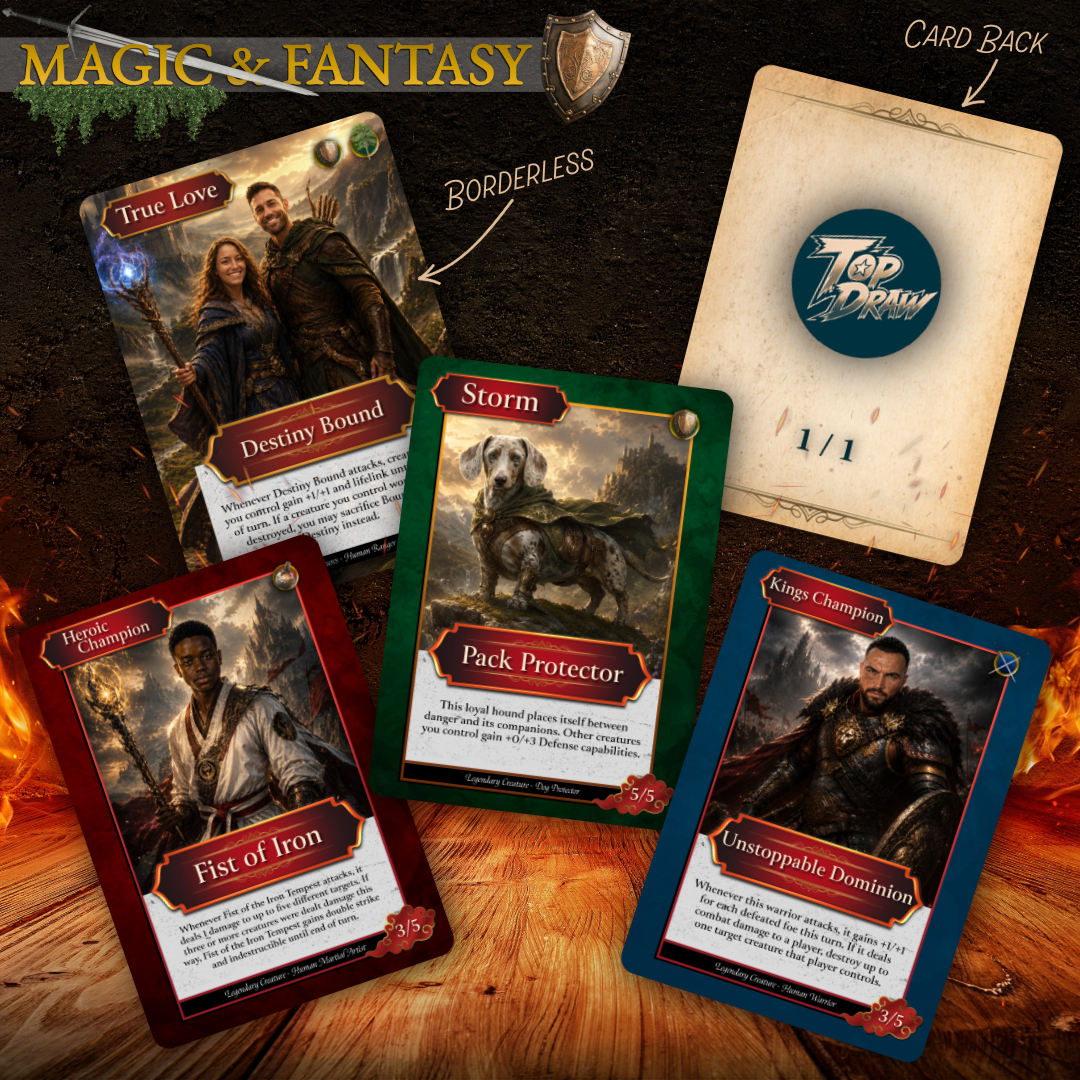 MAGIC & FANTASY STYLE - Custom Trading Card