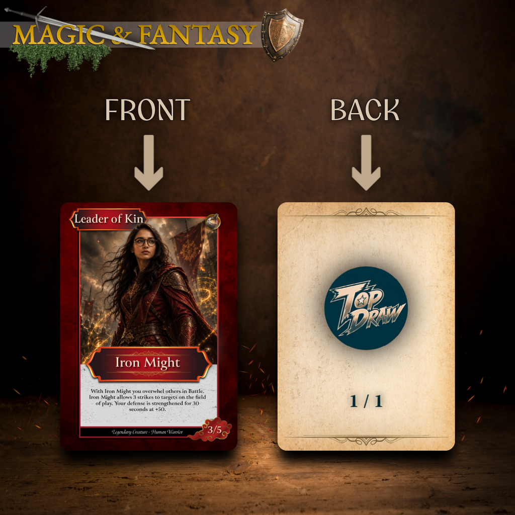 MAGIC & FANTASY STYLE - Custom Trading Card