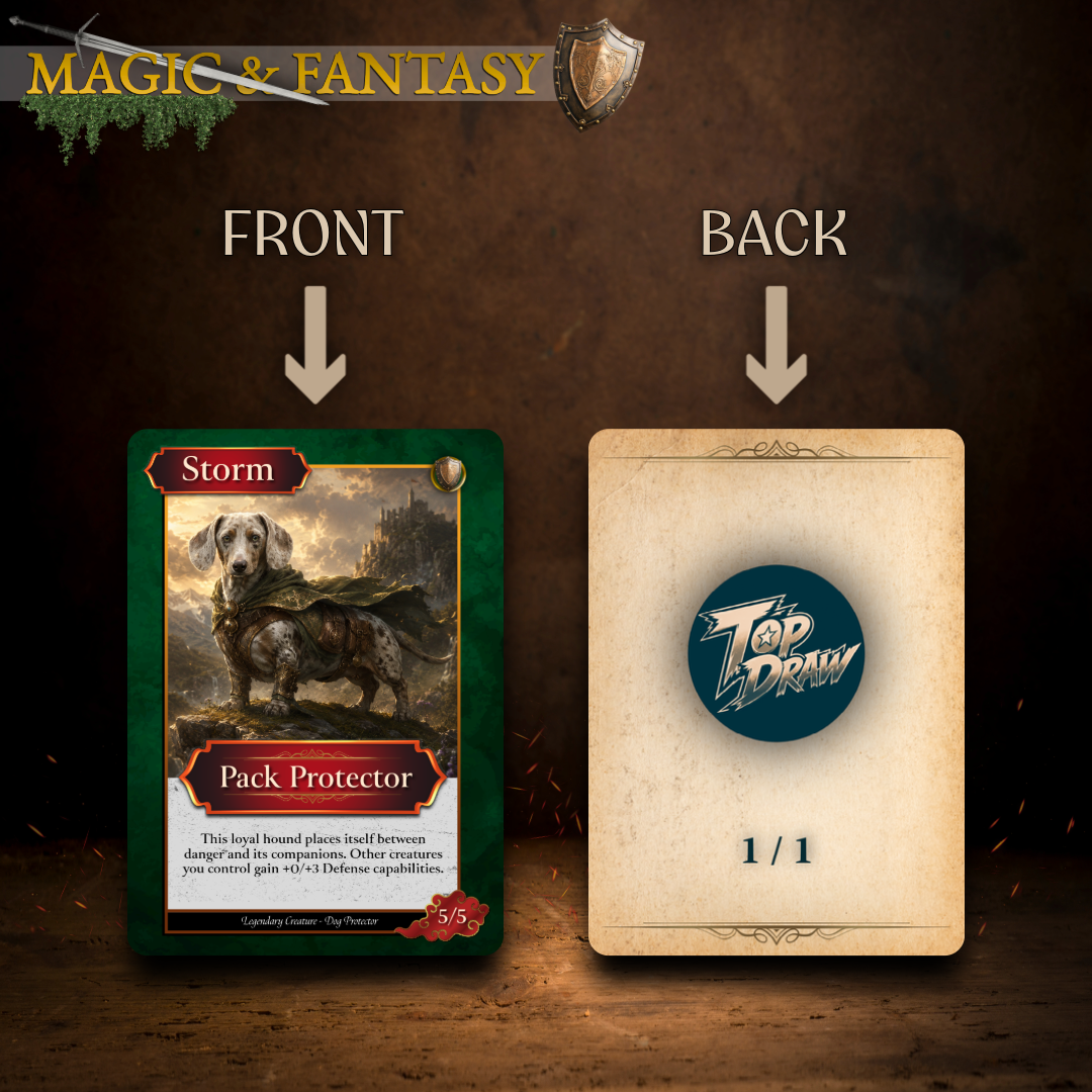 MAGIC & FANTASY - CUSTOM TRADING CARD