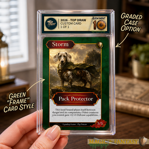 MAGIC & FANTASY STYLE - Custom Trading Card
