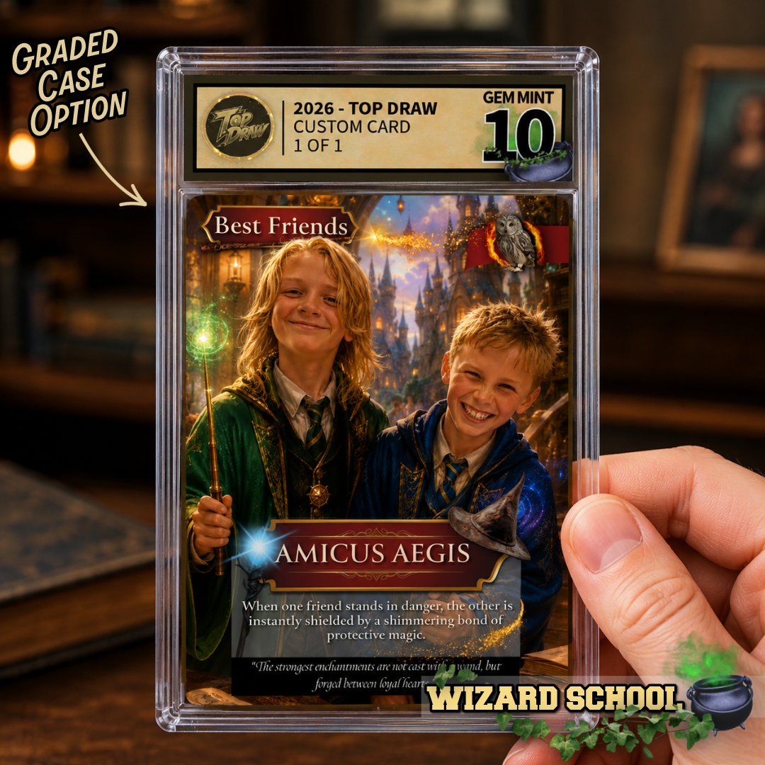WIZARD SCHOOL - Custom Trading Card
